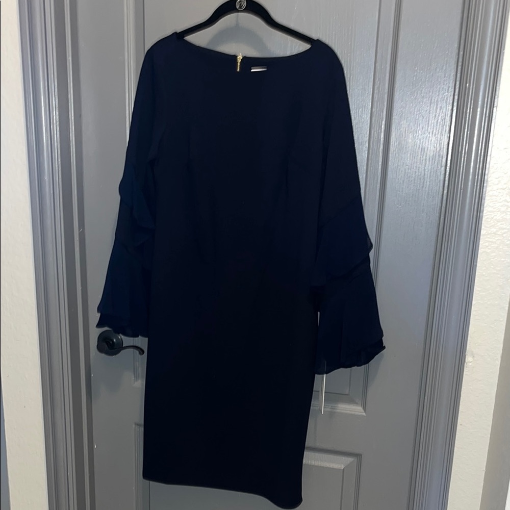 Calvin Klein Navy Blue Dress